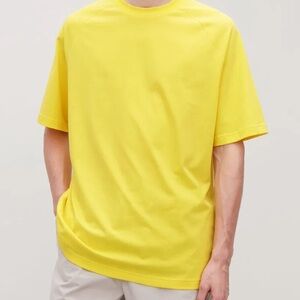 COS Yellow Men's Shirt Size XL